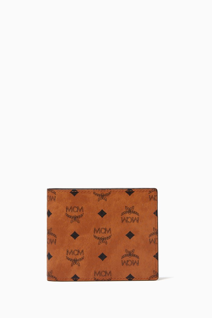 

Small Bifold Wallet in Visetos Original, Brown