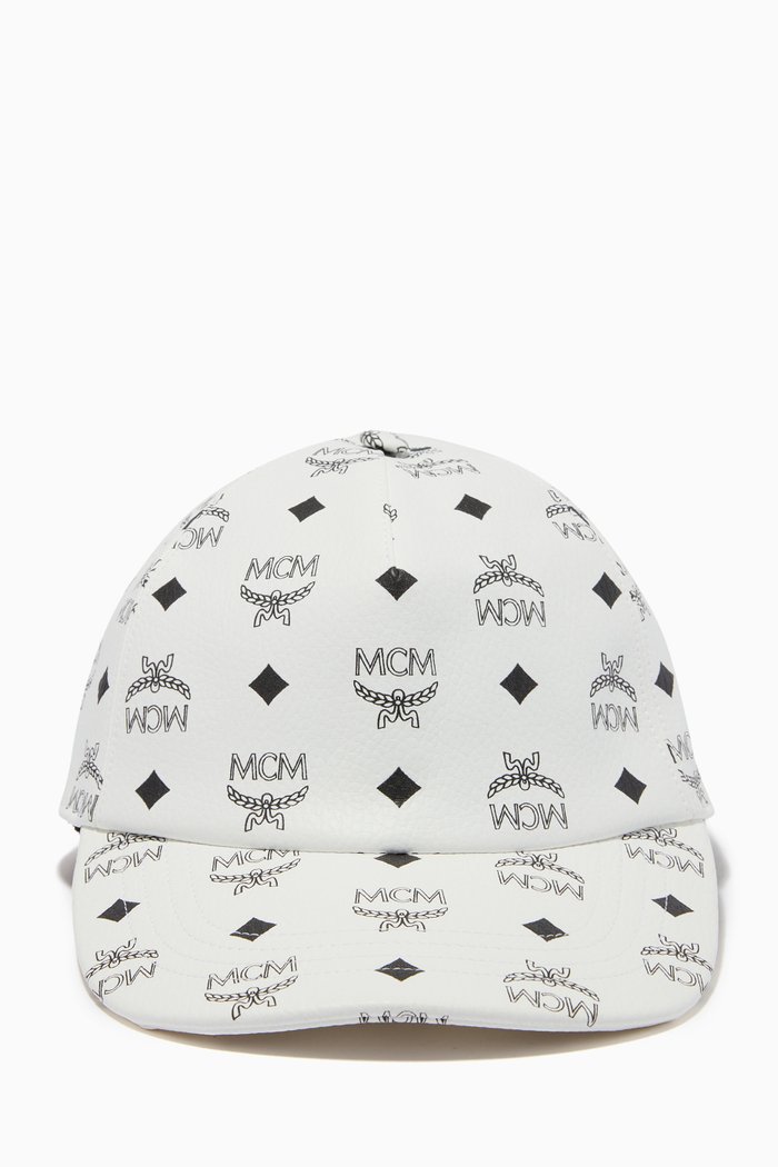 

Classic Cap in Visetos, White