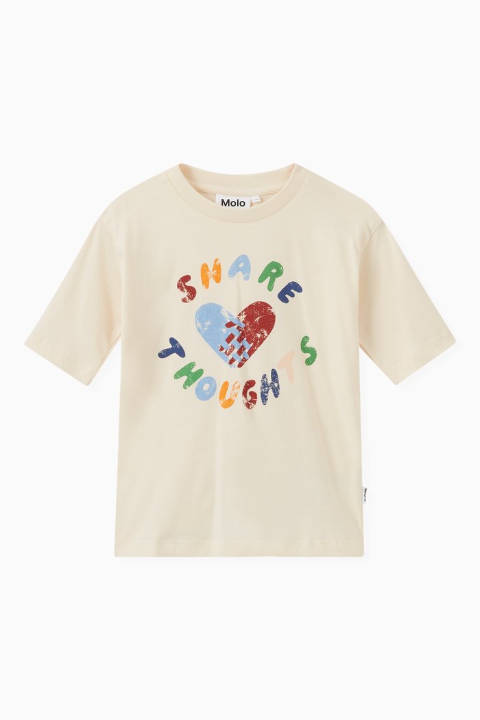 

Graphic T-Shirt in Organic Cotton, White