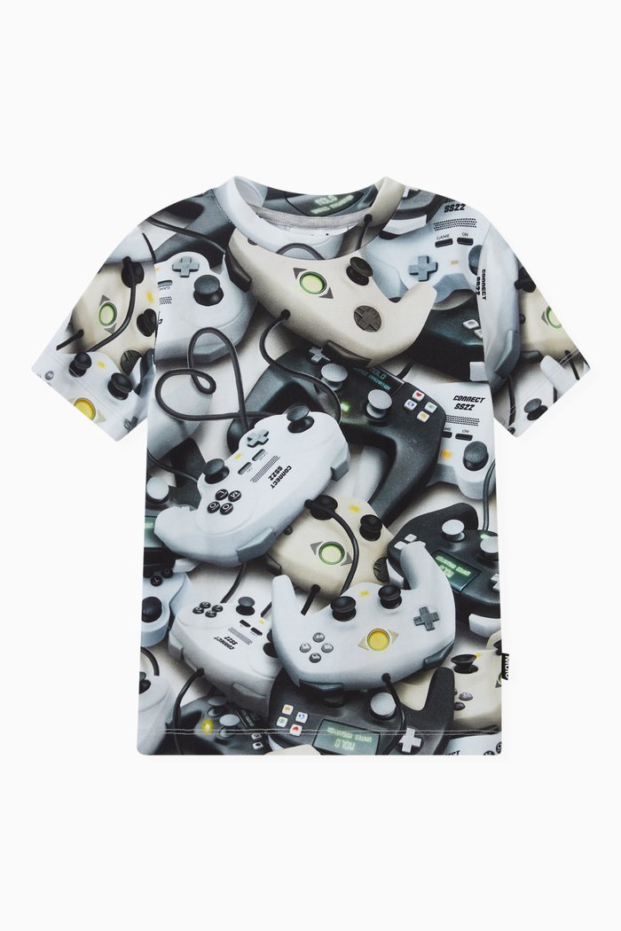 

Ralphie Graphic T-Shirt in Organic Cotton Stretch, Multicolour