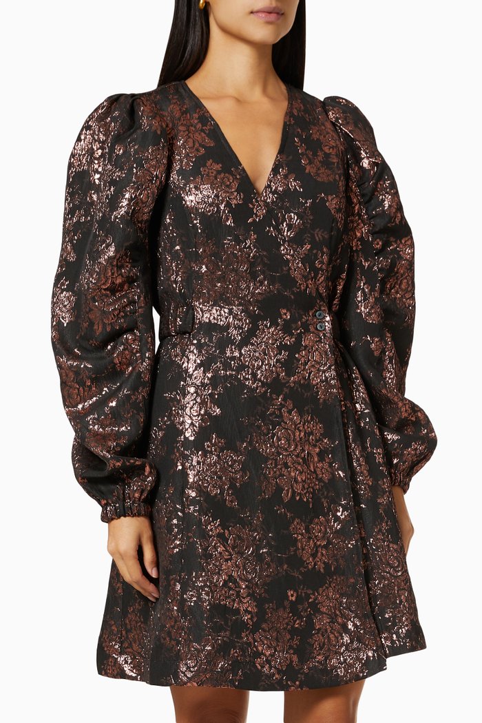 

Karin Tanka Mini Dress, Black