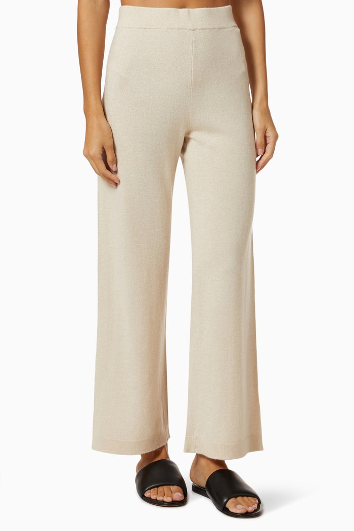 Whitney Pant in Cashmere Knit, Neutral