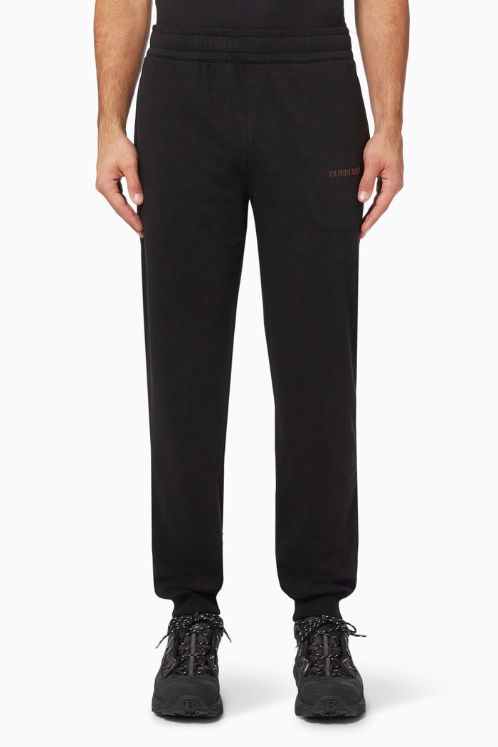 

Milo Joggers in Stretch Cotton Jersey, Black