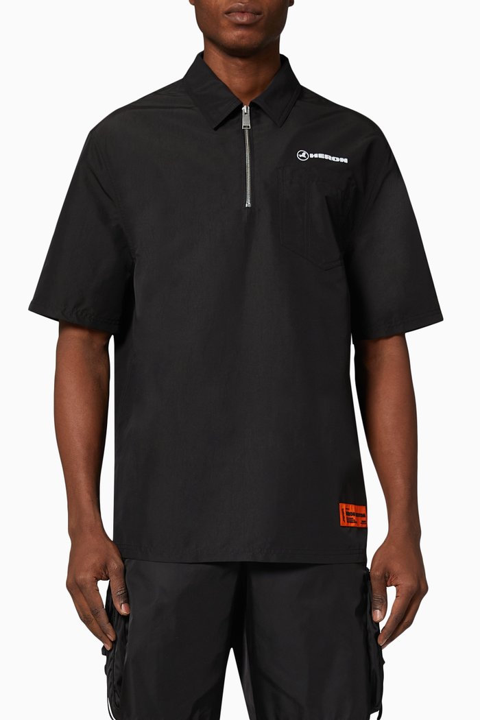 

Shirt in Cotton, Black
