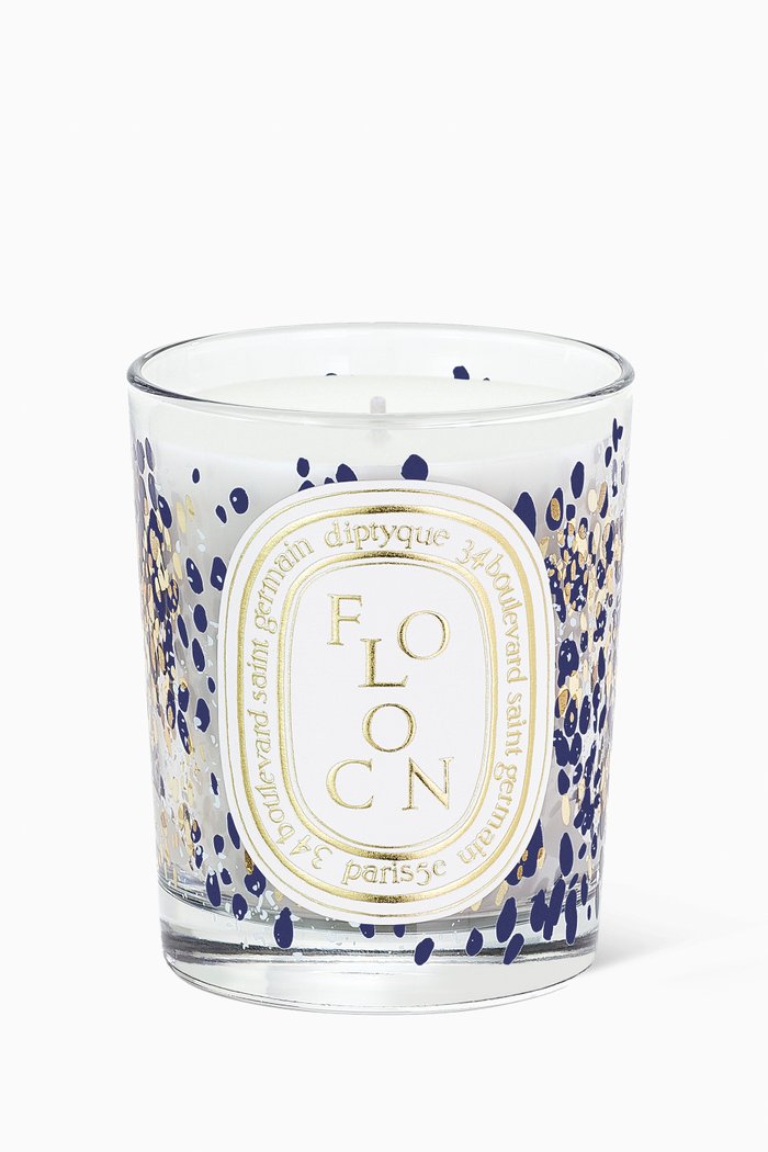 

Flocon Candle, Christmas Limited Edition, 190g, Multicolour
