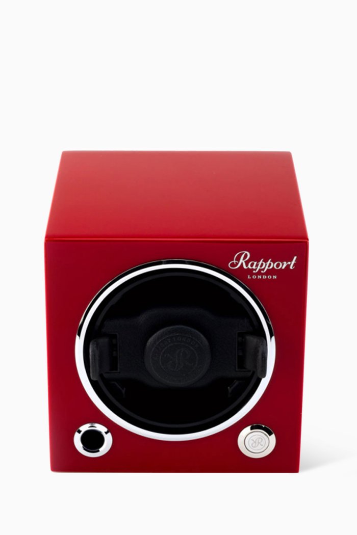 

Evolution Cube MKIII Single Watch Winder, Red