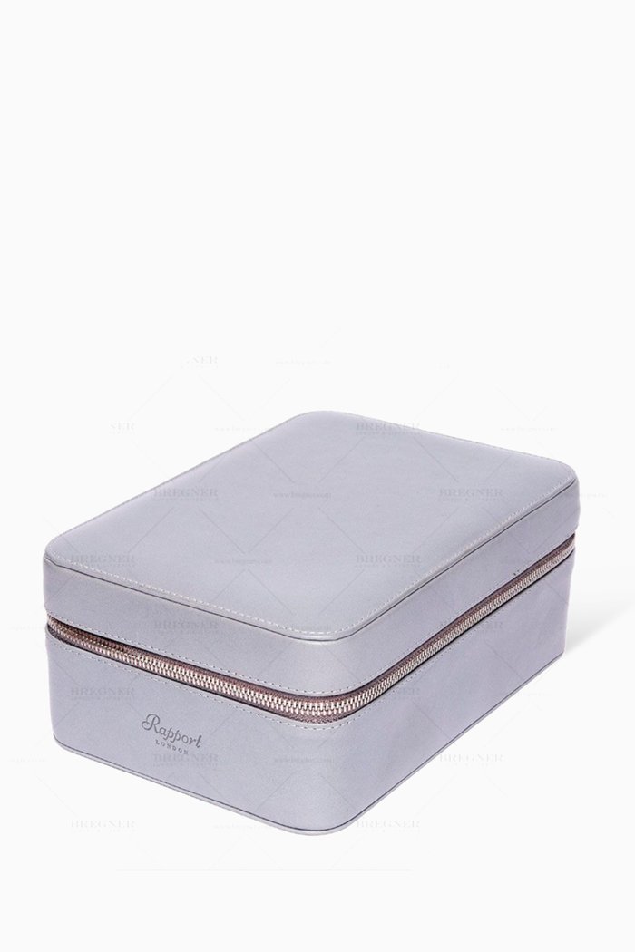 

Hyde Park Four Watch Case in Leather, Grey