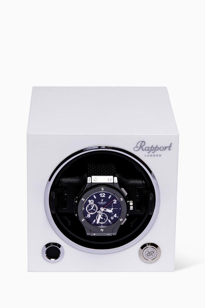 

Evolution Cube MKIII Single Watch Winder, White