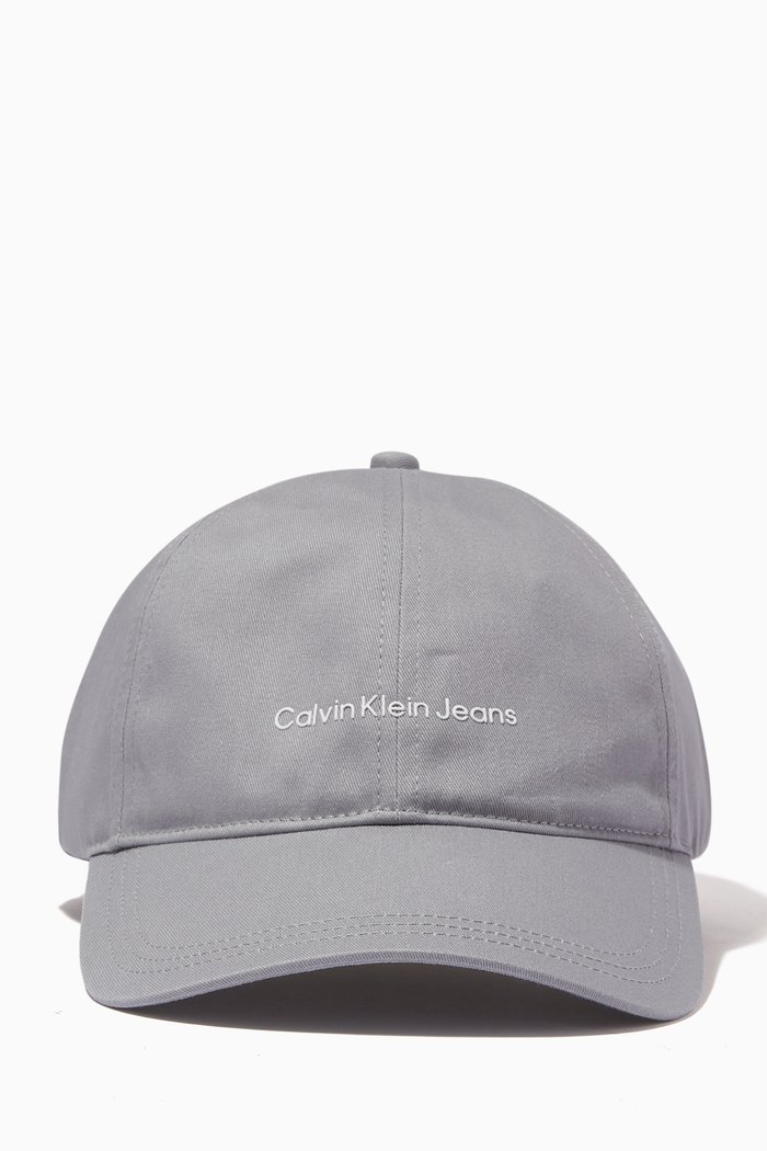 

Institutional Cap in Organic Cotton, Grey
