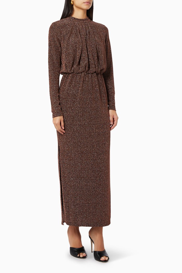 

Yasyen Maxi Ankle Dress, Black