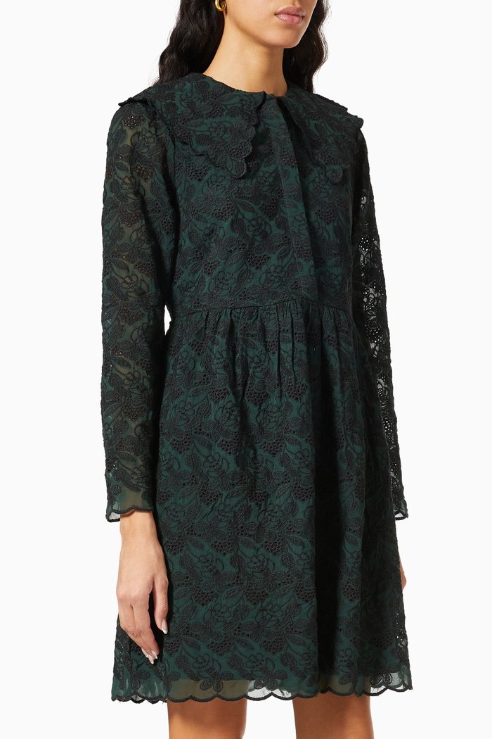 Yasaluca Mini Dress, Green