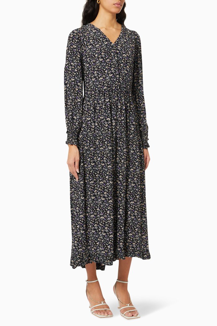 

Yasmia Maxi Dress, Black