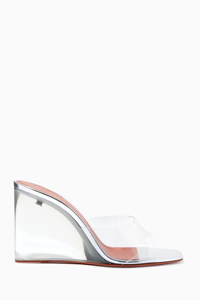 Lupita Glass Wedge in PVC, Multicolour