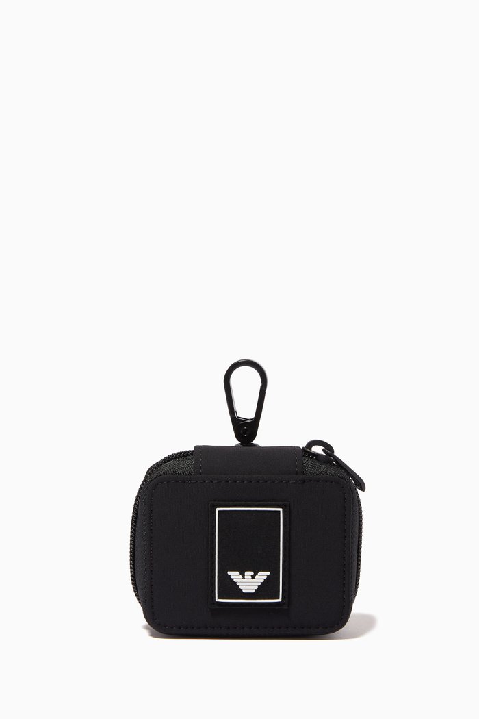 

EA Logo AirPods® Case in Nylon, Black