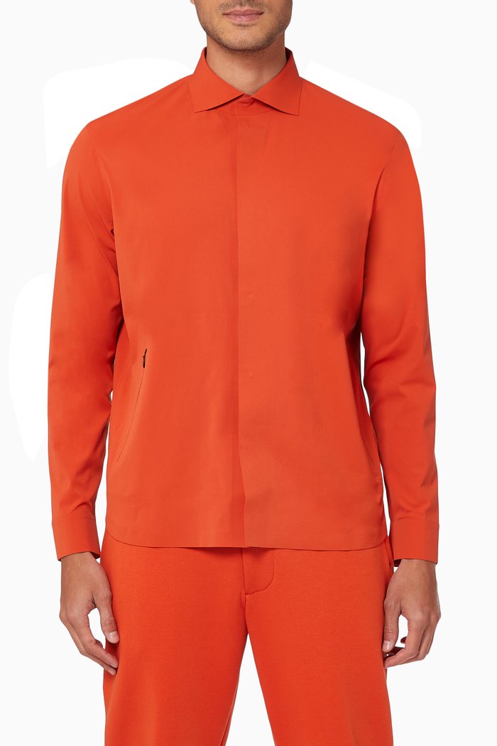

Regular Fit Shirt, Orange