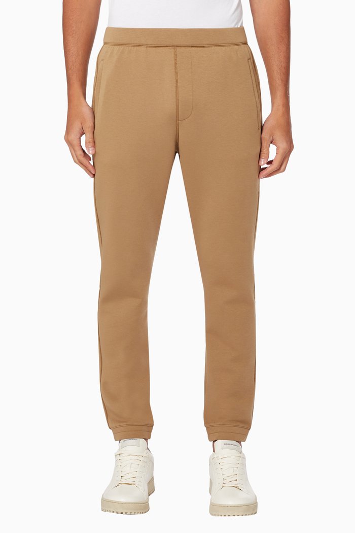 

Joggers in Double Jersey, Neutral