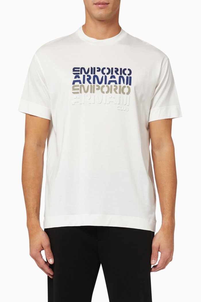 

EA Club Logo T-shirt in Jersey, Neutral