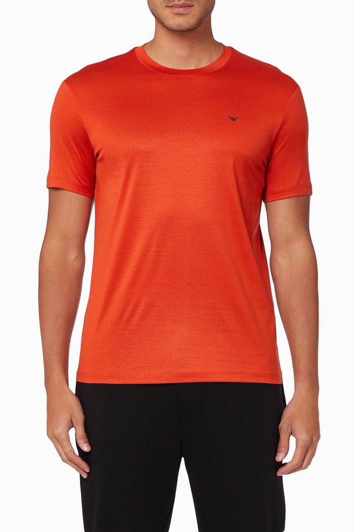 

Logo T-shirt in Jersey, Red