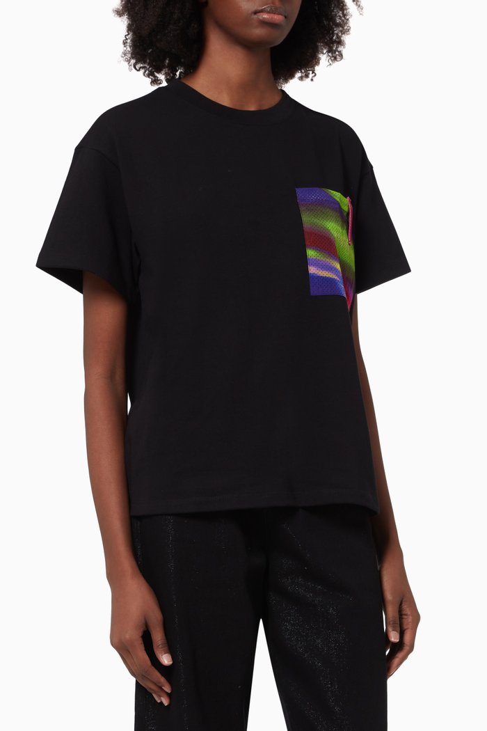 

Surfer Capsule Collection T-shirt in Jersey, Black