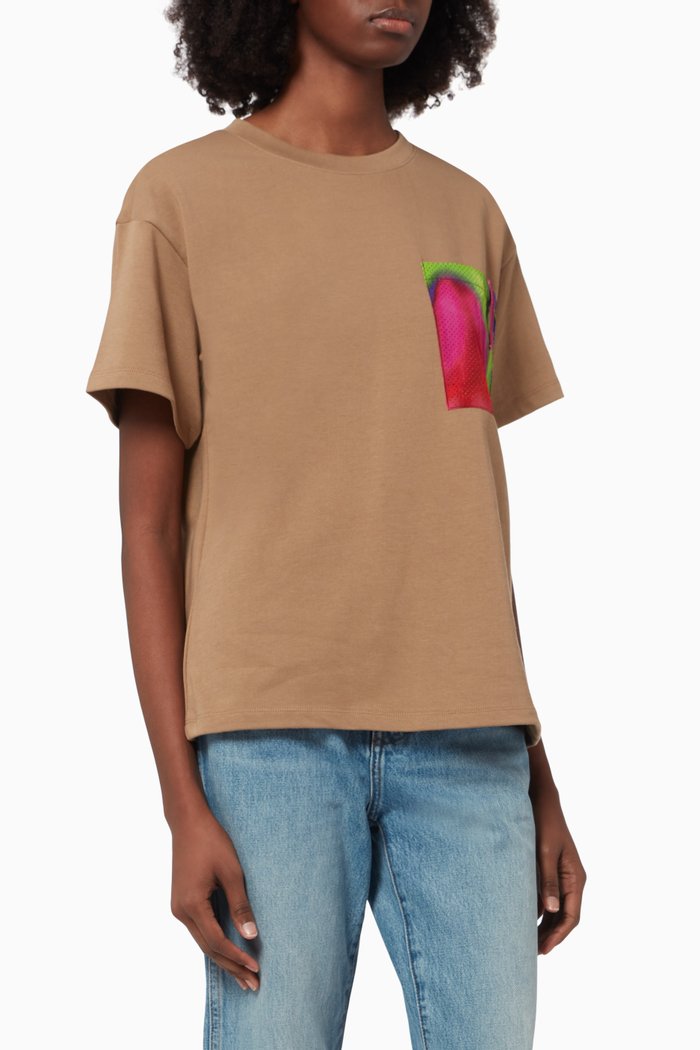 

Surfer Capsule Collection T-shirt in Jersey, Brown