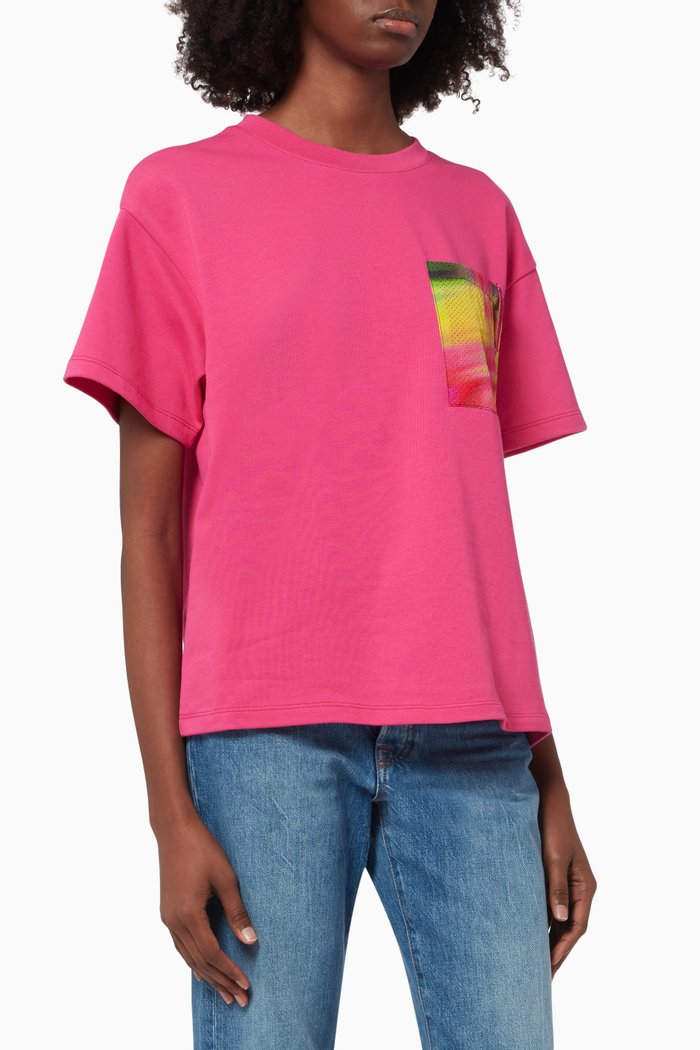 

Surfer Capsule Collection T-shirt in Jersey, Pink