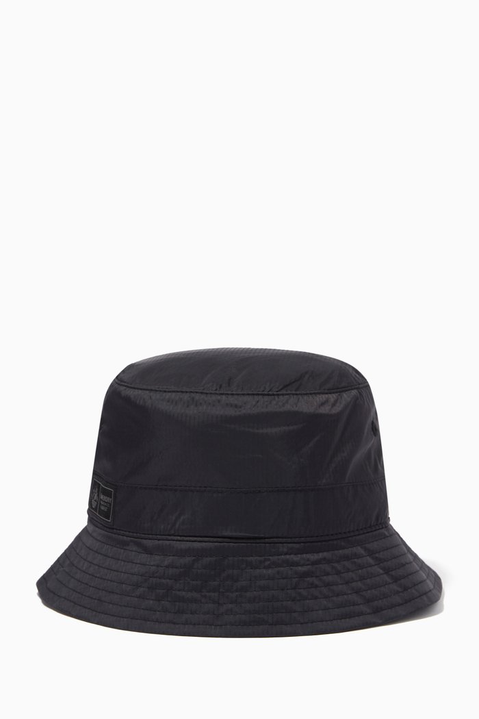 

Code Expedition Bucket Hat in Nylon, Black