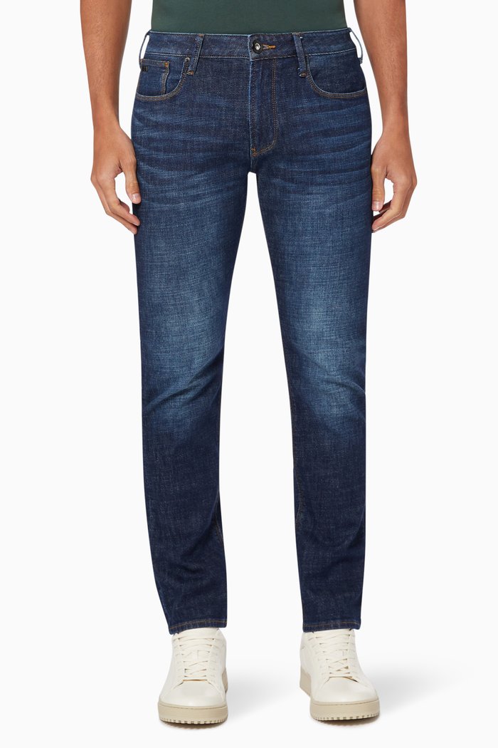 

Slim Fit Jeans in Denim, Blue