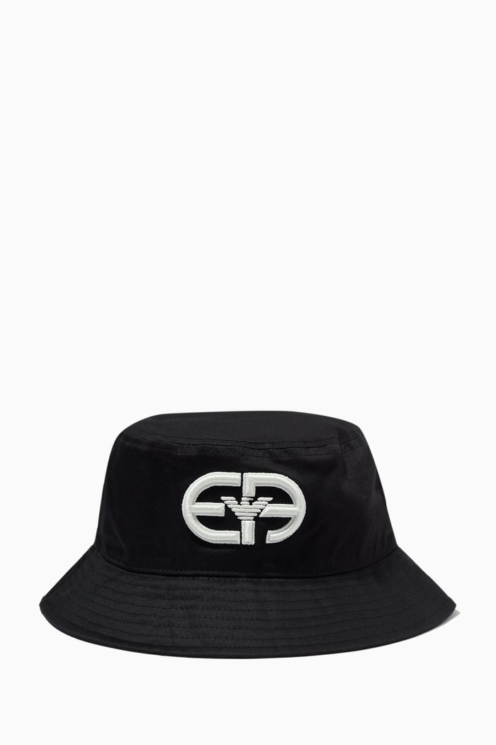 

R-EAcreate Bucket Hat in Gabardine, Black