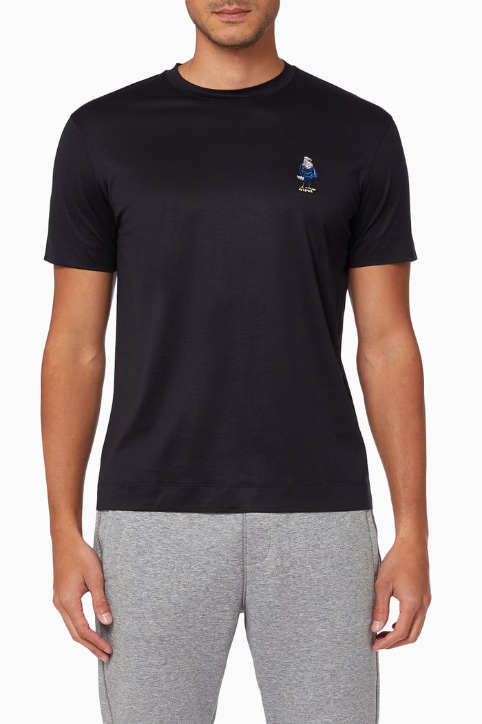 

Manga T-shirt in Jersey, Blue
