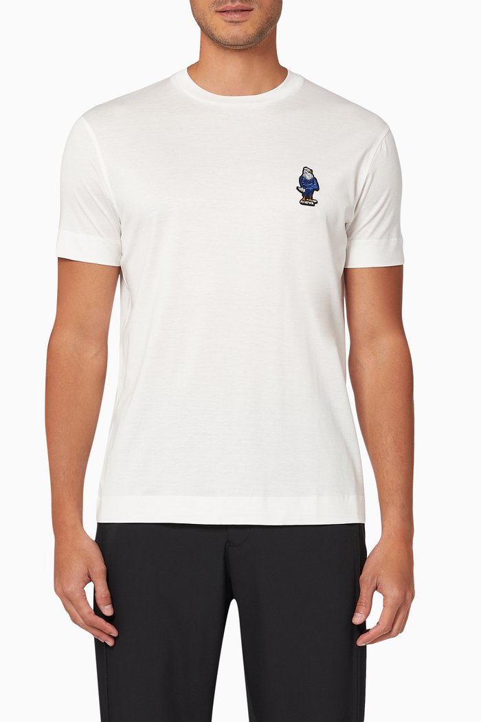 

Manga T-shirt in Jersey, White