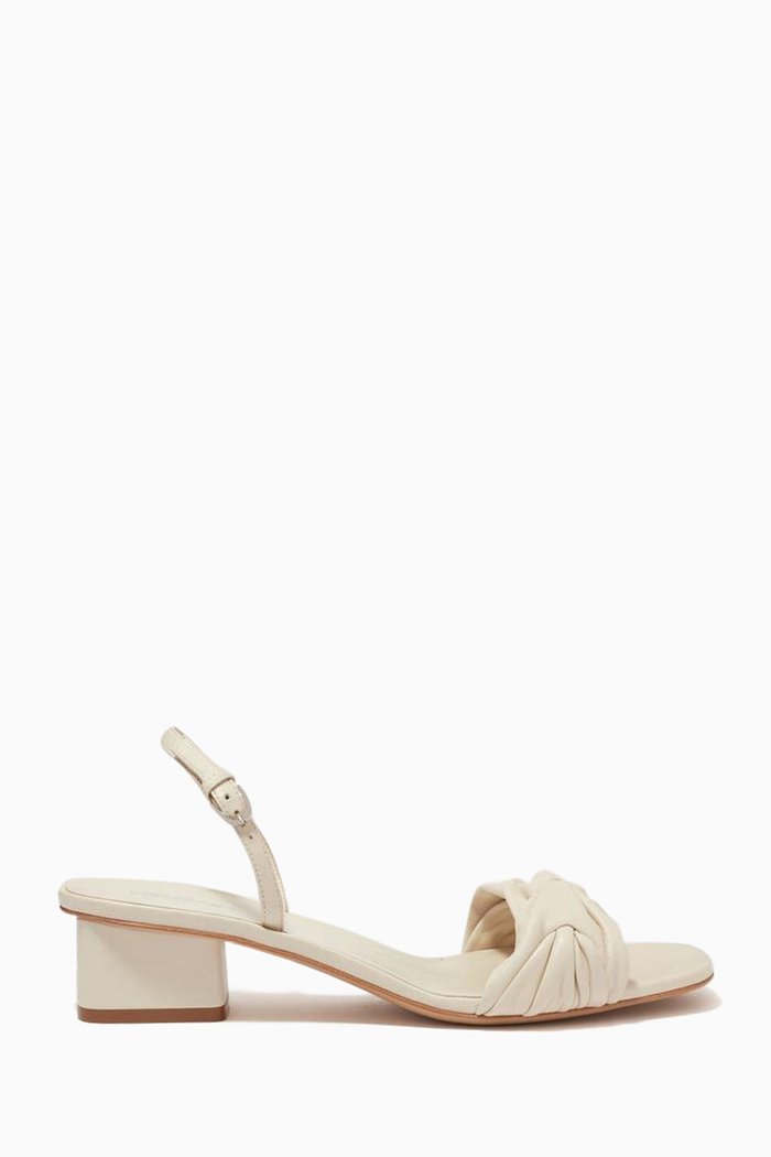

Maya Sandals in Nappa Leather, Neutral