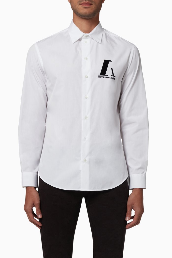

Shirt in Cotton, White
