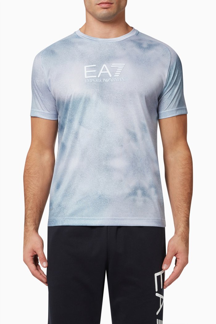 

EA7 Ventus7 T-shirt in Jersey, Grey