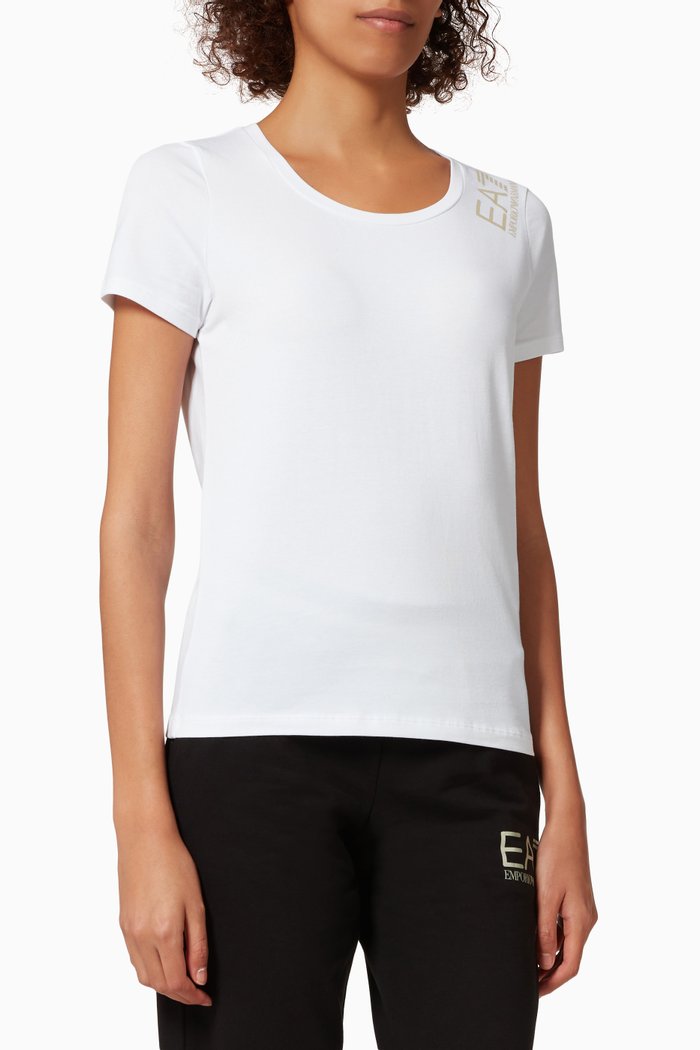 

EA7 Train Core T-shirt in Jersey, White