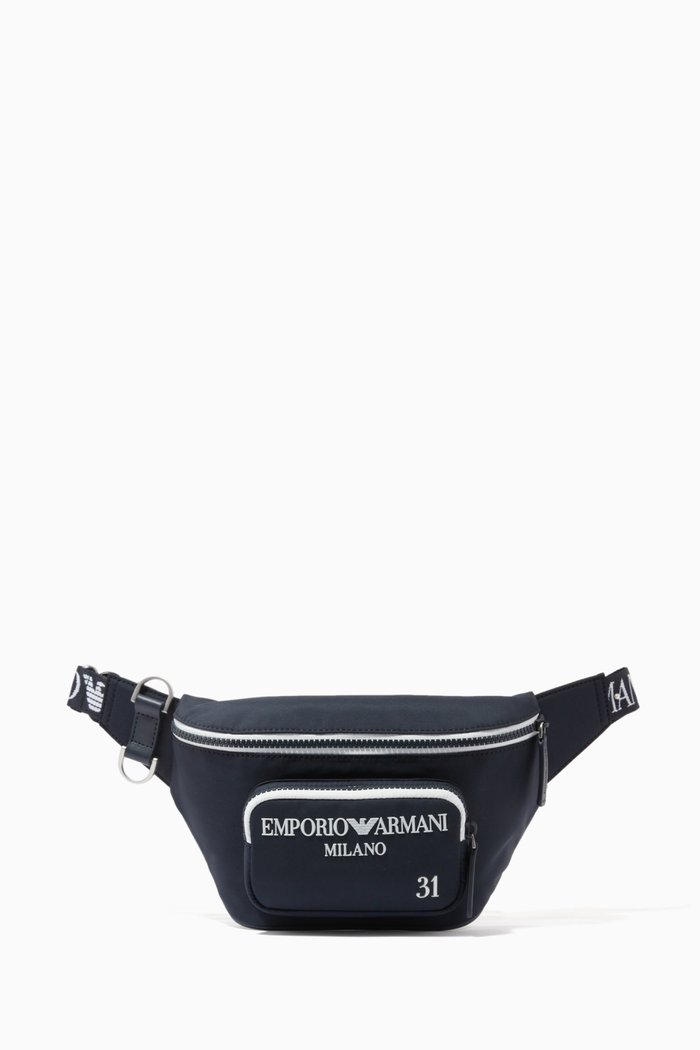

EA Milano 31 Belt Bag in Nylon, Blue