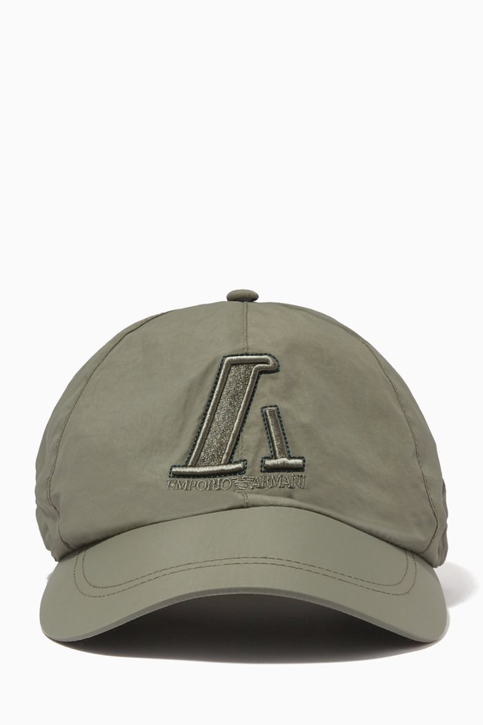 Embroidered Baseball Hat, Green