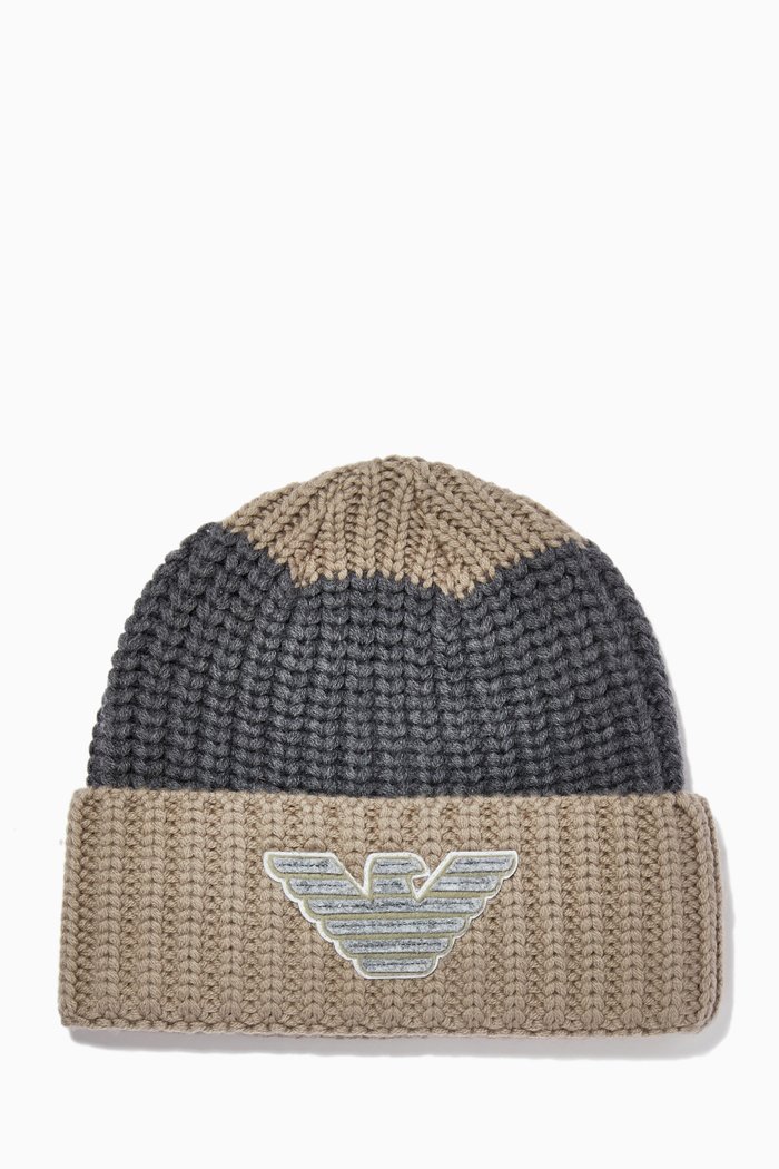 

Beanie in Rib Knit, Grey