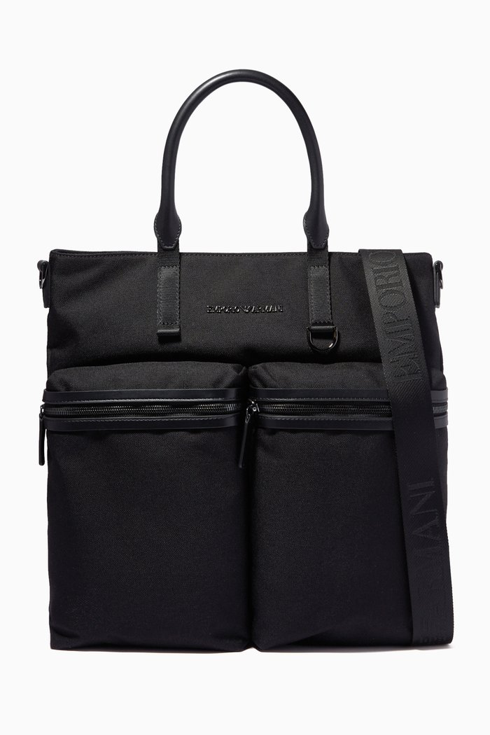 

Tote Bag in Cordura, Black