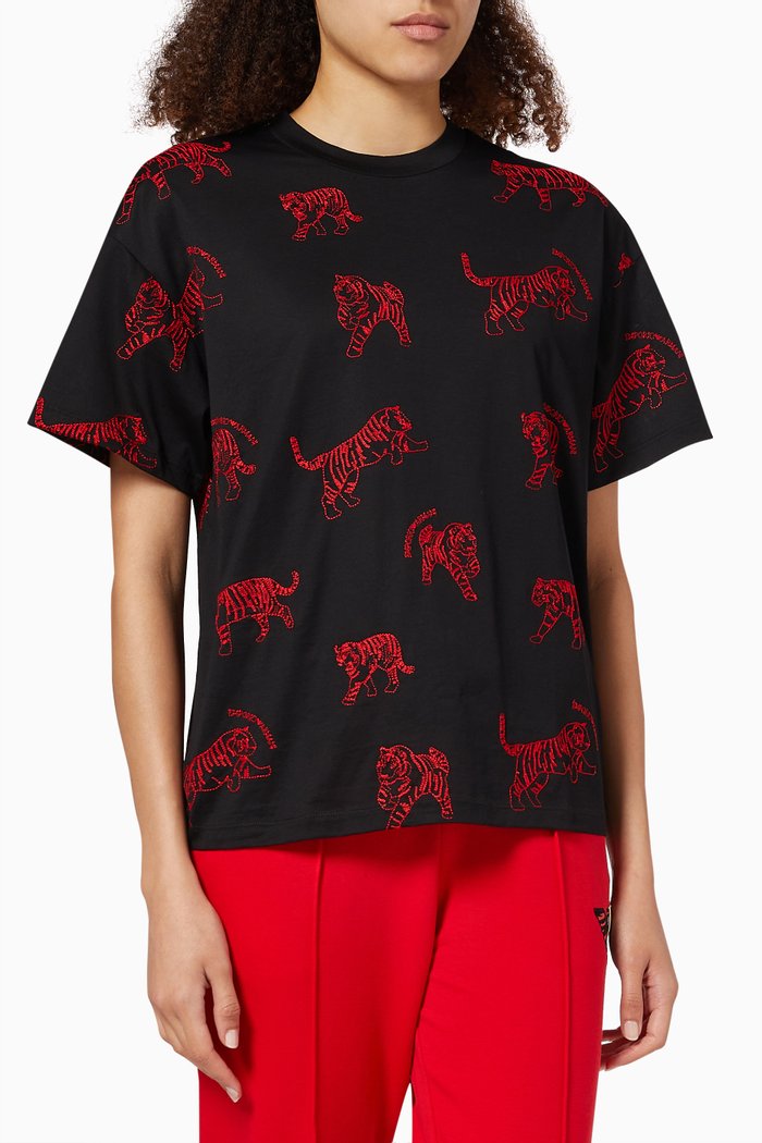 

Chinese New Year Capsule Collection T-shirt in Jersey, Black