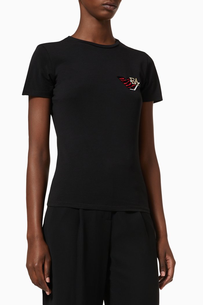 

EA Chinese New Year Capsule Collection T-shirt in Jersey, Black