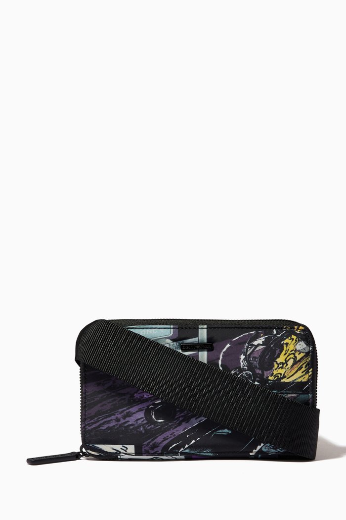 

Lanyard Racing Printed Wallet, Multicolour