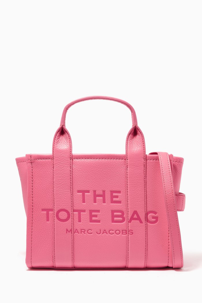 

The Mini Tote Bag in Leather, Pink