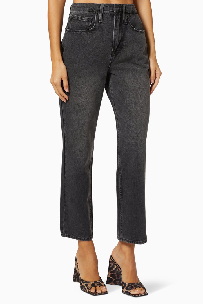

Good 90s Duster Jeans, Black