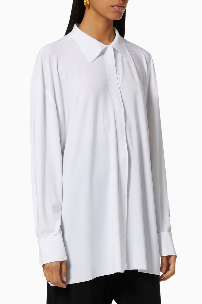 Oversized Boyfriend Shirt, White