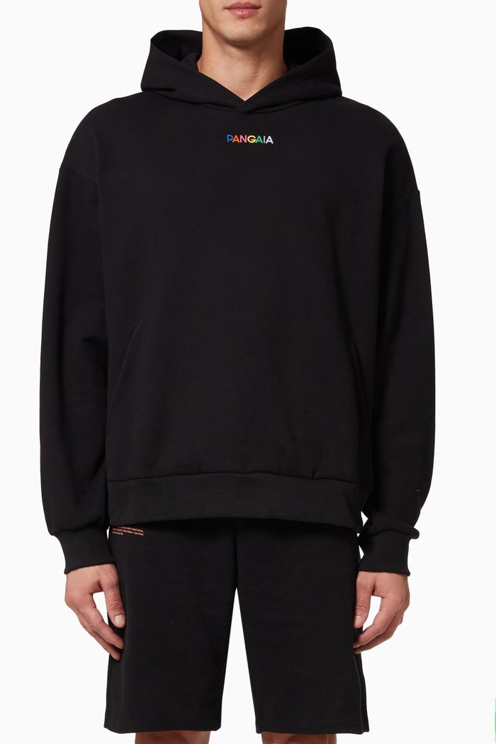 

Lightweight Organic Cotton Hoodie, Black