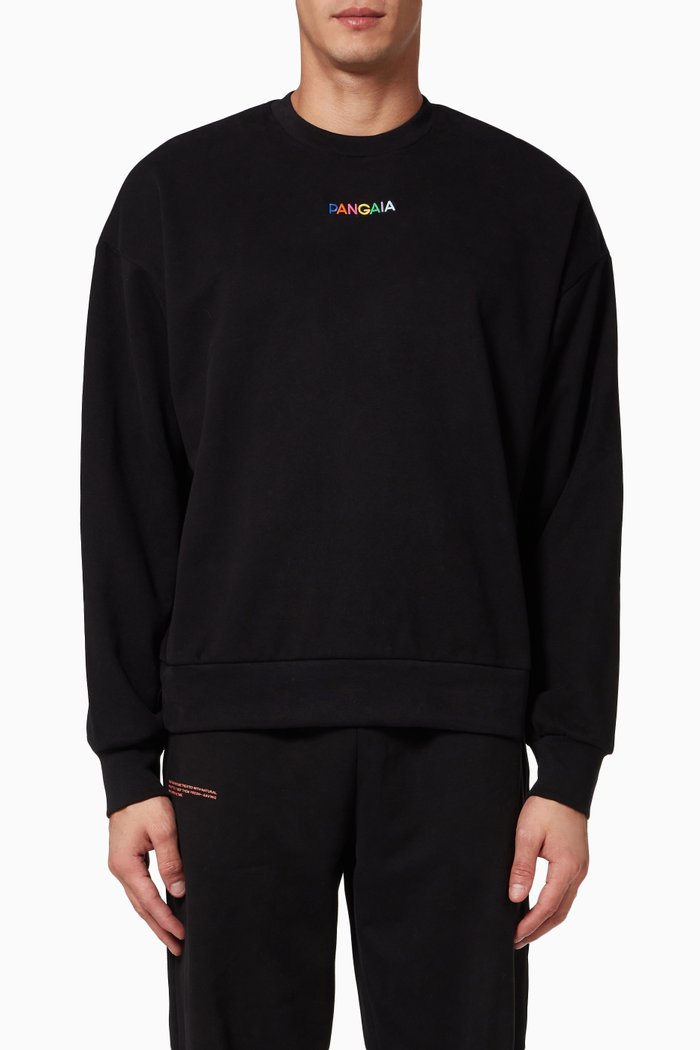 

Lightweight Organic Cotton Sweatshirt, Black