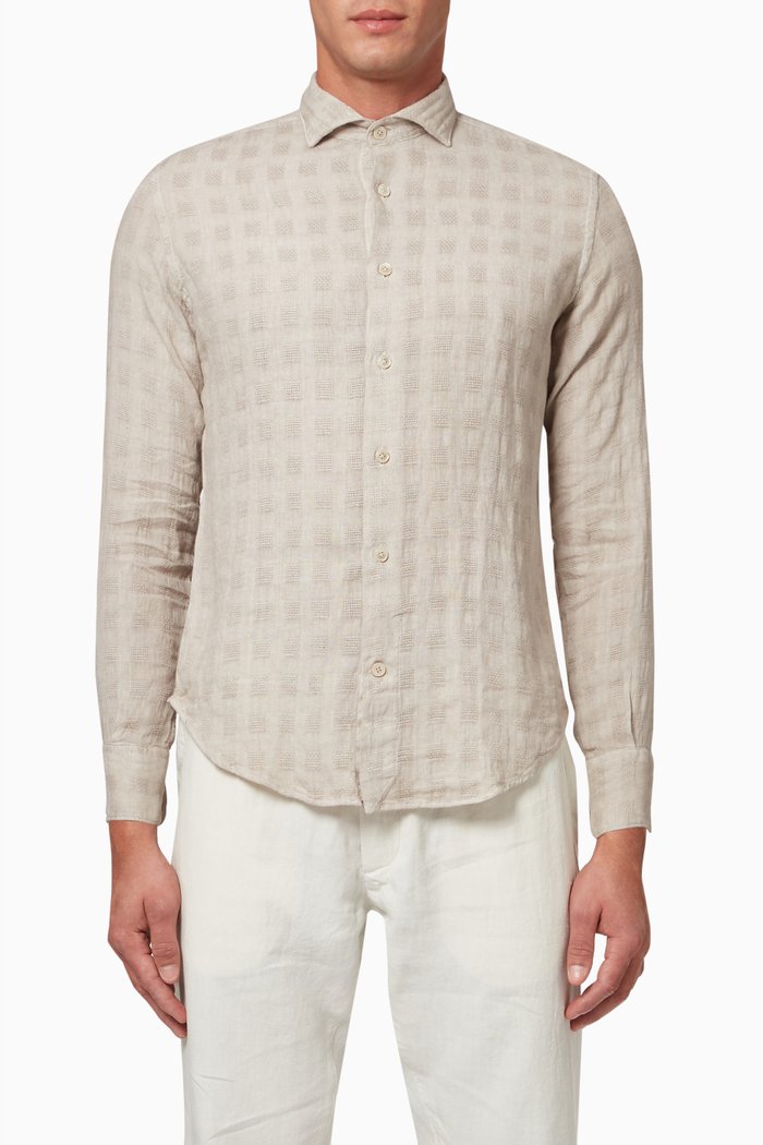 

Shirt in Linen Blend, Neutral