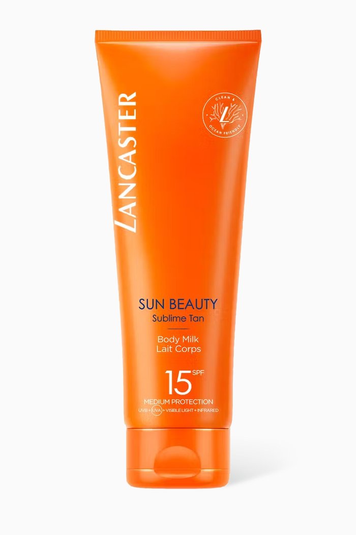 Sun Beauty Silky Milk SPF15, 250ml, Multicolour