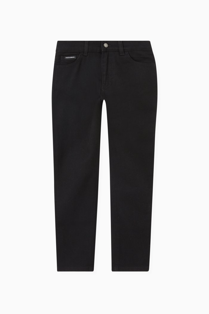 

Slim-fit Stretch Jeans, Black