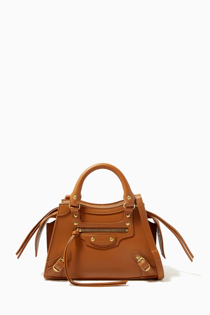 

Neo Classic City Mini Bag in Smooth Calfskin, Brown